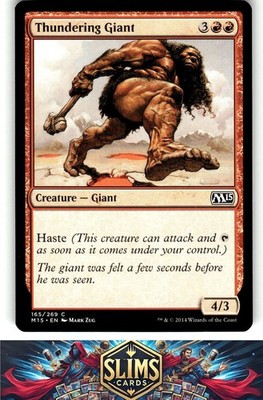 Magic the Gathering MTG Welcome Deck 2017 Thundering Giant #23 Buy 2 Get 1