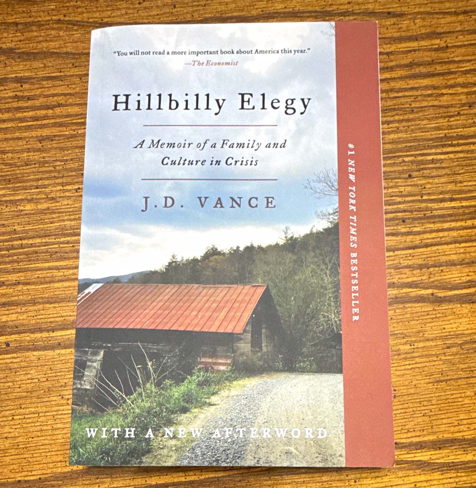 J. D. Vance Hillbilly Elegy: Memoir of Family & Culture in Crisis TPB 2018