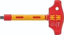 Wera 410 i VDE A RA Ratcheting T-Handle Socket Driver 3/8" Drive 05005122001