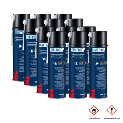 12 x Dinitrol ML Korrosionsschutzmittel universell 500 ml