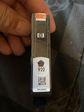 OPEN BOX SEALED CARTRIDGE GENUINE OEM INK CARTRIDGE HP 920 Black Exp 05/2014