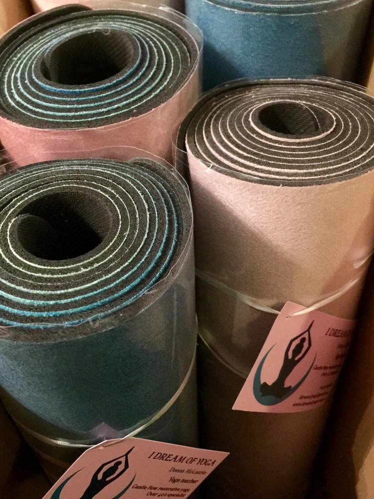 Limited Edition Non-Slip Microfibre Suede Yoga Mat with Stunning Design Limited Edition Non-Slip Microfibre Suede Yoga Mat with Stunning Design