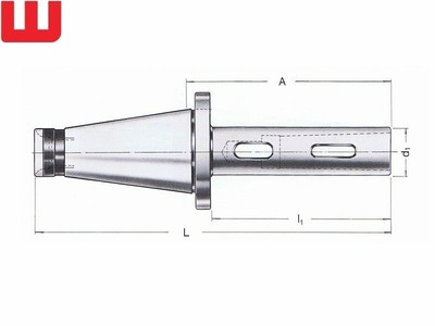 SK40 DIN2080 MK Long Intermediate Sleeve NT40 Insert Sleeve for Boring Mill Morse Taper