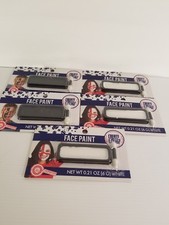 Face Paints 3-White 2-Black Horizon Group USA Create Out Loud  LOT OF 5 NEW 