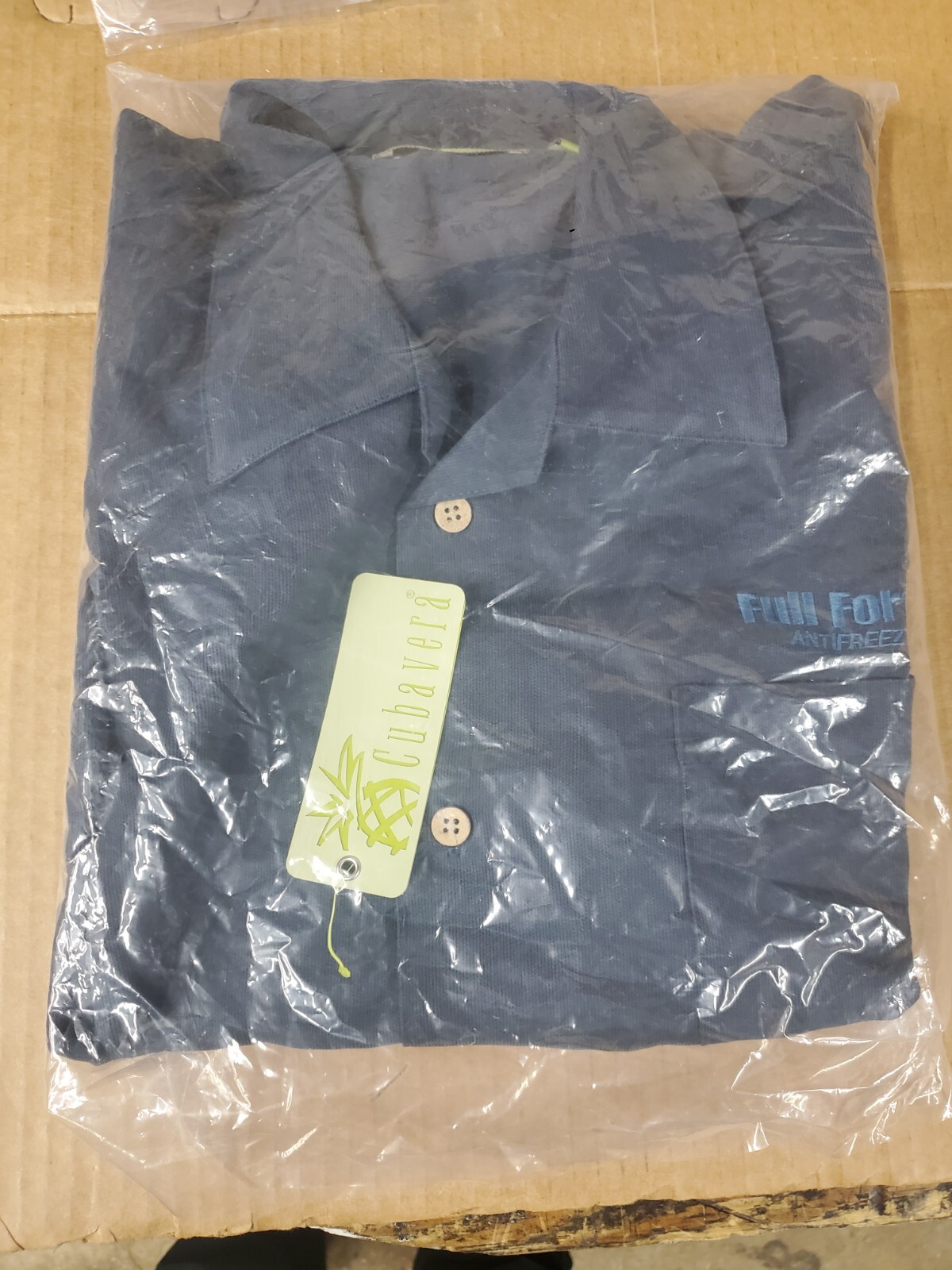 Dealer Sales promo Hawaiian Shirt C Full Force Antifreeze button Short sleeve L