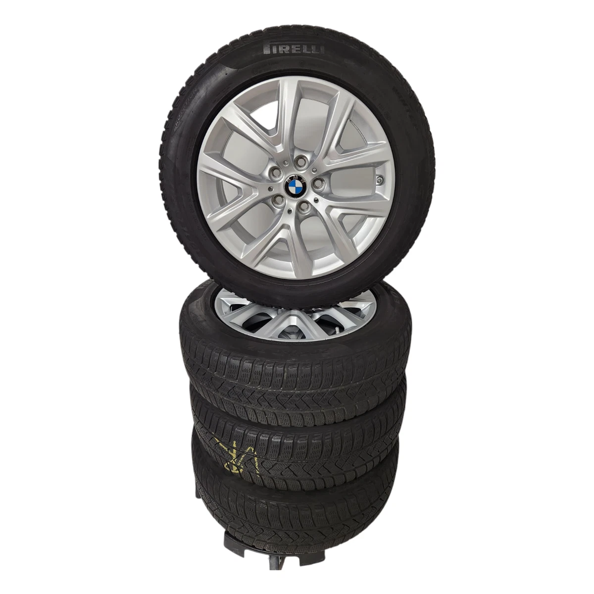 Original BMW Y-Speiche 574 Silber F48 / 6,5x17 ET39 Pirelli Winter  