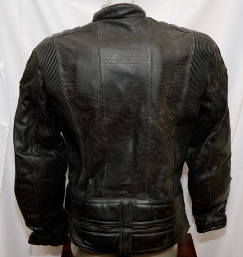 Vintage First Gear Intersports Fashion West Armored Motorcycle Jacket - Picture 3 of 12