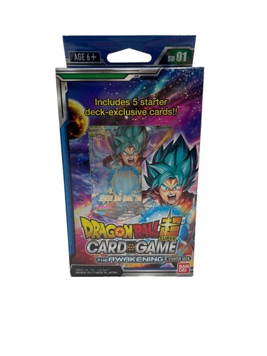 dragon ball super card game starter deck the awakening Super, Opening! Power is awakening. The
