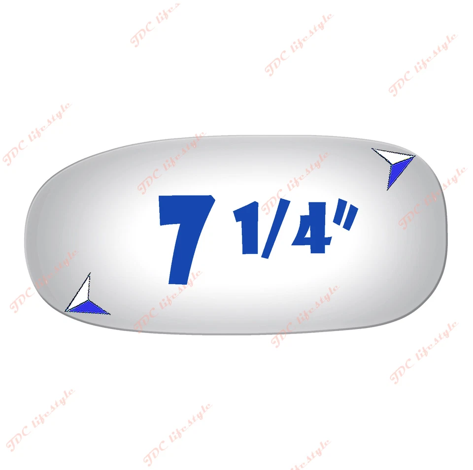 NUEVO ajuste 97-04 Chevrolet Corvette lado del conductor izquierdo LH espejo vidrio sin calor #2835 Foto 2 de 4