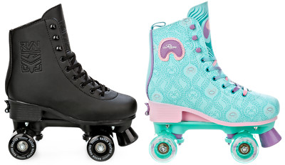 Raven Rollschuhe Roller Skates Rollerskates Embos, Pavoni verstellbare Größe