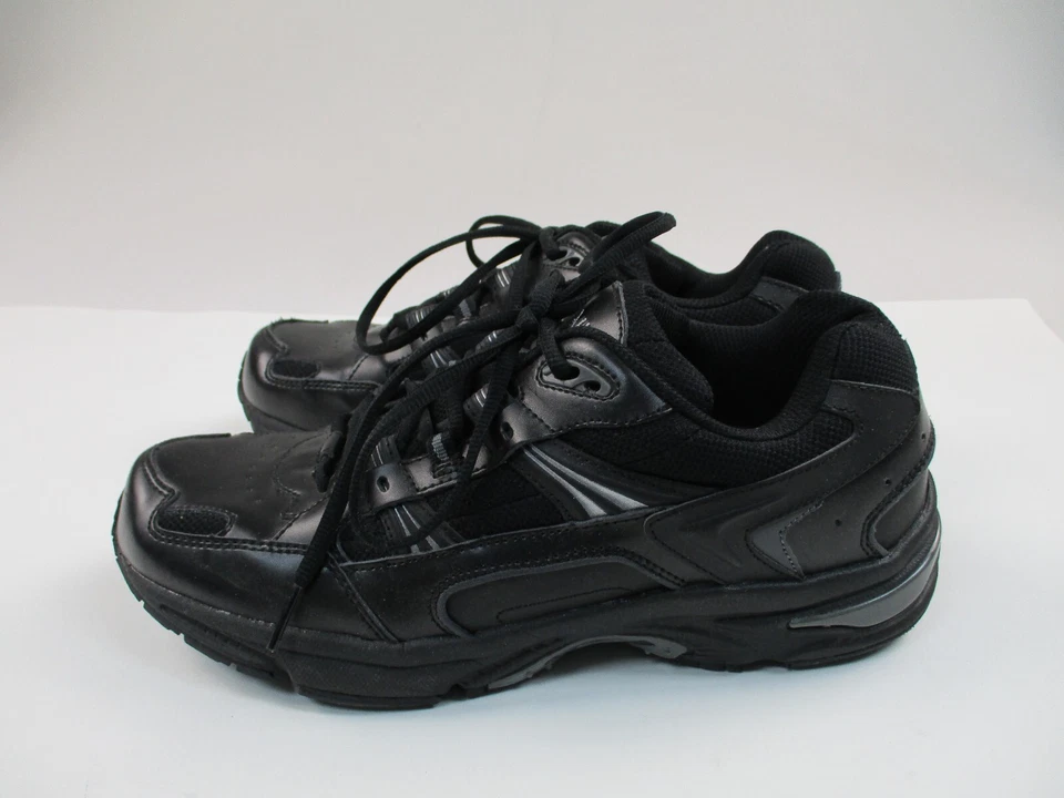 Vionic 23Walk Sneakers Womens 10 Black Walking Shoes Lace Up Low Top - Image 3 of 4