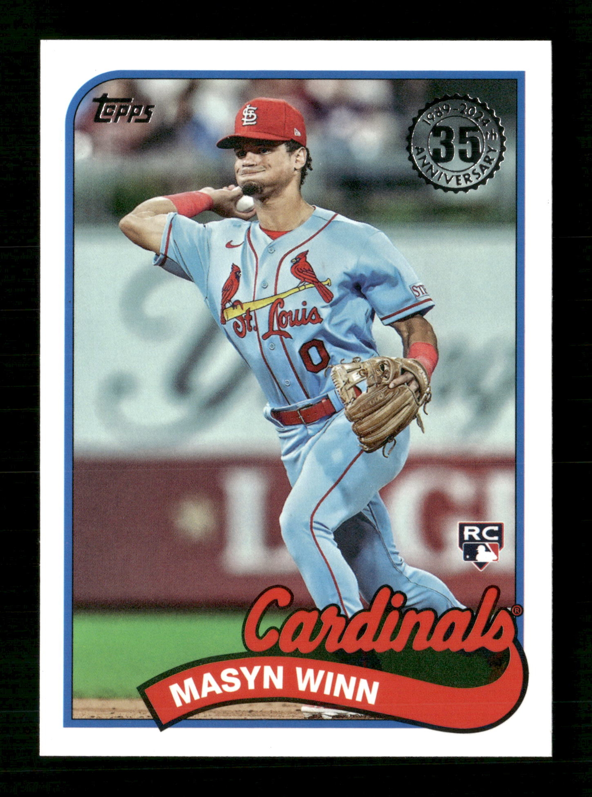 2024 Topps #89B-58 1989 Topps Baseball 35th Anniversary (Series One) Masyn Winn