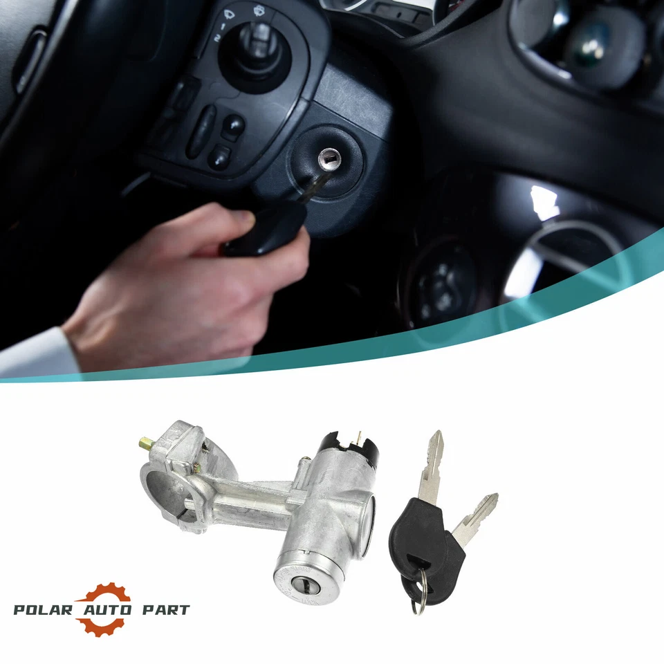 Interruptor de encendido con bloqueo 48710-02W00 modelo base camioneta Nissan 720 1980-1985 Foto 2 de 4