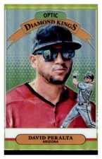 2019 Donruss Optic Lime Green #28 David Peralta Arizona Diamondbacks