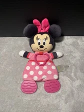Kids Preferred Disney Baby Minnie Mouse Plush Sensory Crinkle Multi-color Toy