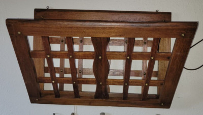 Mission Magazine Rack Mid-Century Modernism - Folding Magazine Rack