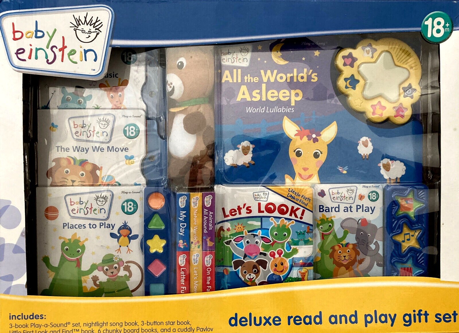 baby einstein deluxe read and play set