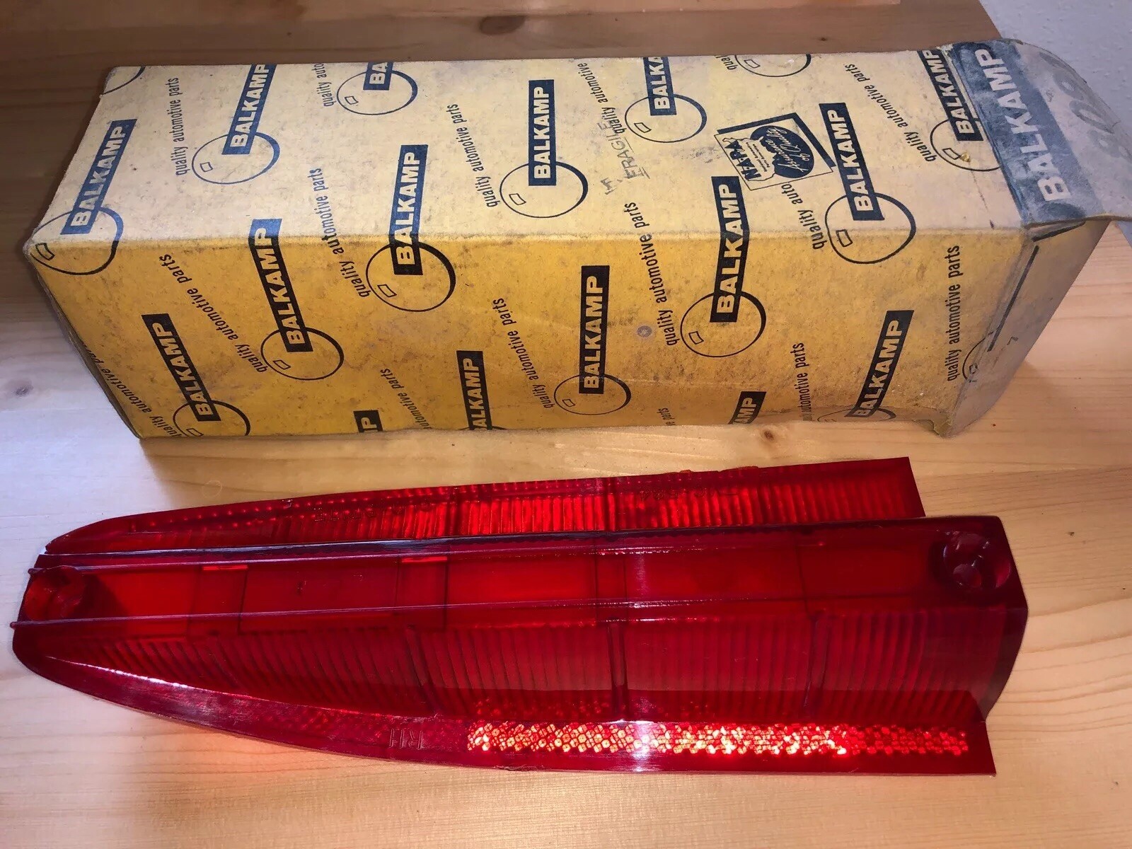 Oldsmobile Super 88 98 Right Tail Lens Balkamp NOS Glo-Brite 3-8091 TMC ...