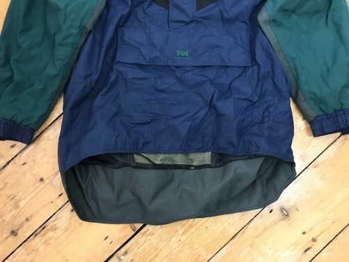 HELLY HANSEN CYCLING JACKET NAVY WATERPROOF SAILING jacket Size Large - Picture 4 of 11