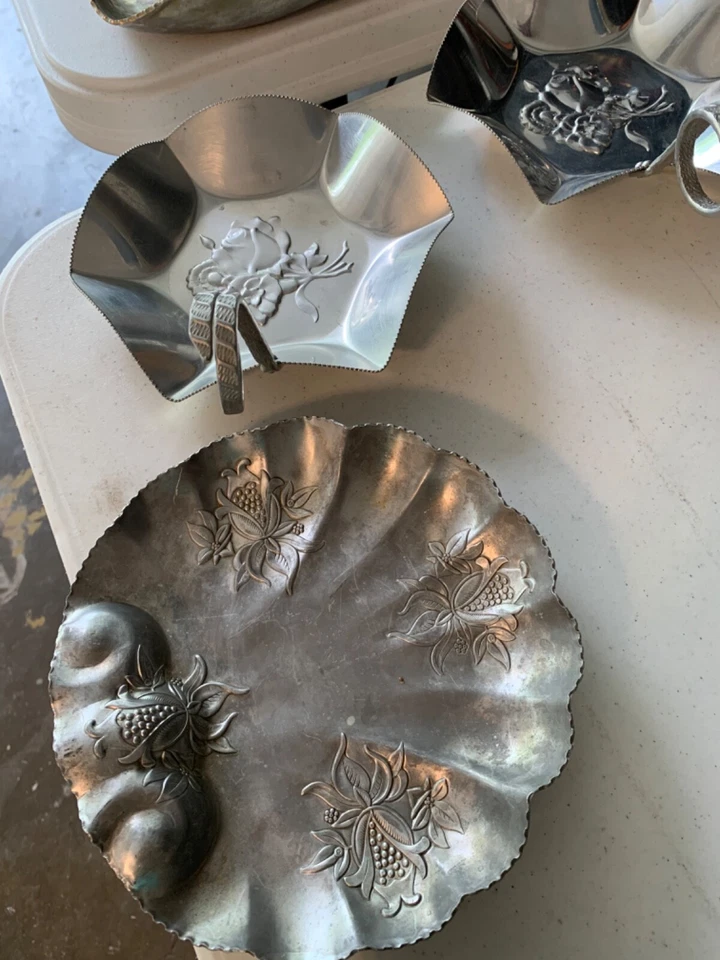 Aluminum Vintage Serving Set 23 Pieces - Image 2 of 4