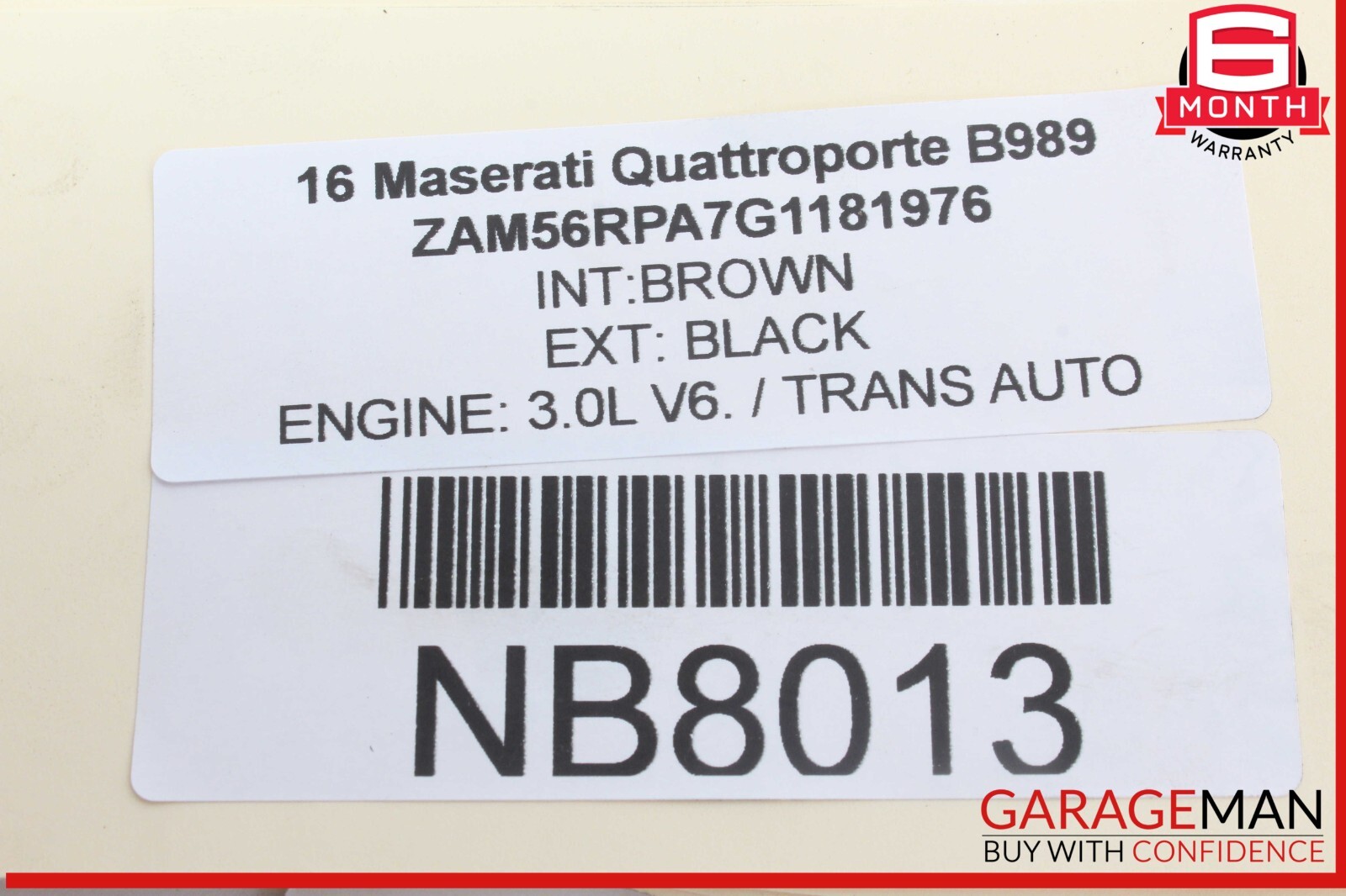 14-17 Maserati Quattroporte Rear Right Passenger Side Spindle Knuckle Hub OEM