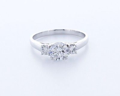1.9CT Lab-Created Diamond E/VS1 Round Cut 14K Gold Prong Classic Engagement Ring