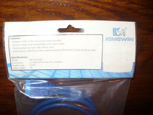 LOT of 11 Kingwin KW-PCI2USB3 USB 3.0 Dual Port PCI Bracket w/20-Pin header plug - Picture 11 of 16