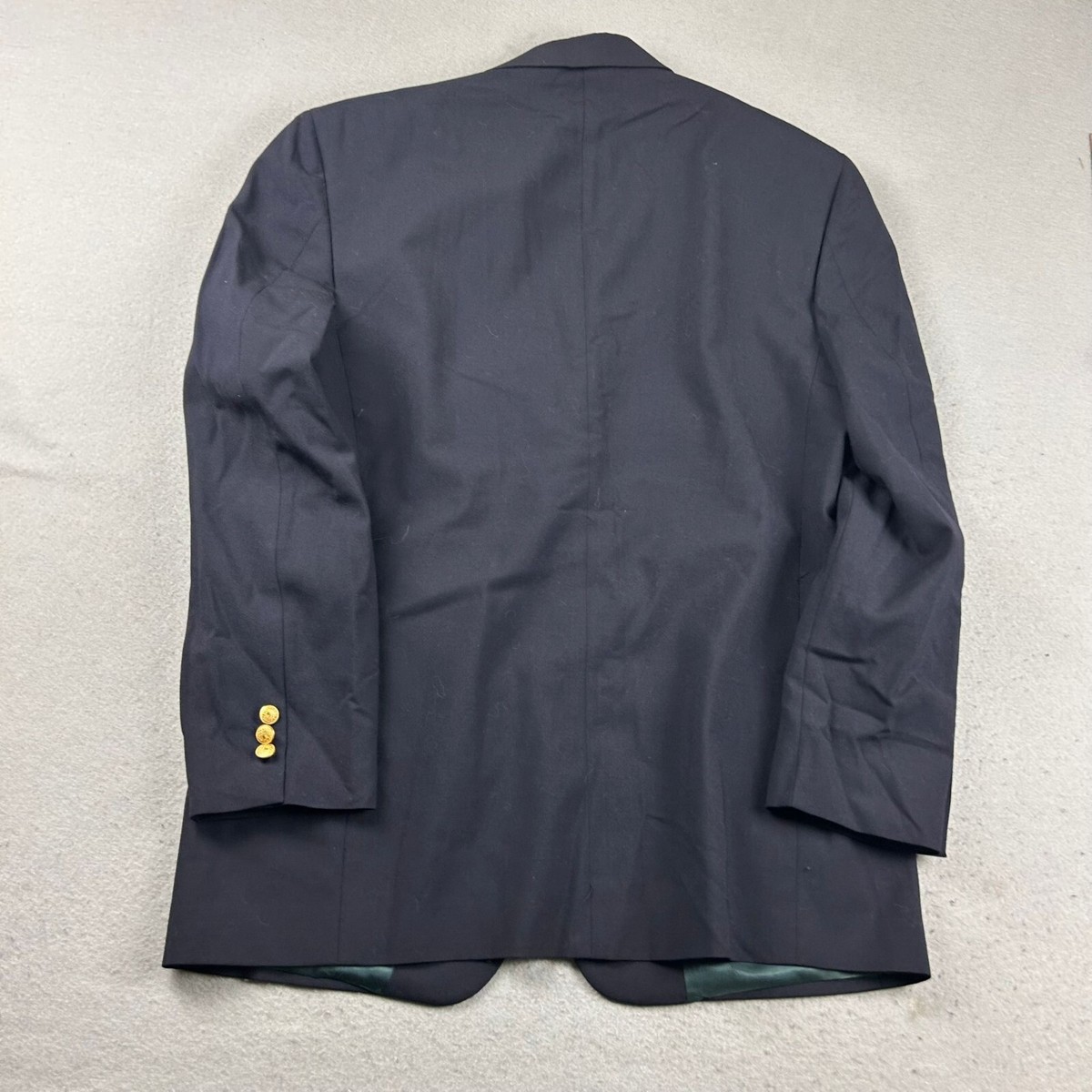 3 GIVENCHY スーツ 濃紺46 Givenchy Monsieur Blazer Mens 44 Long Blue Button Up Jacket