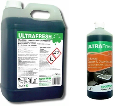 Cleaner Disinfectant Concentrate Clover Ultrafresh Surface Kill 99.999% Bacteria