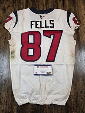 2019 Darren Fells Houston Texans GAME USED & PHOTOMATCHED Jersey - London 100yr