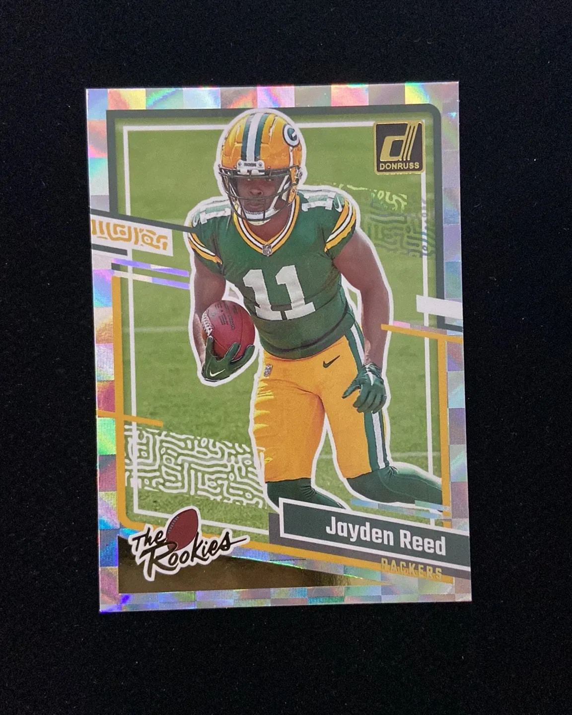 2023 Panini Donruss The Rookies RC #15 Jayden Reed Packers ZY