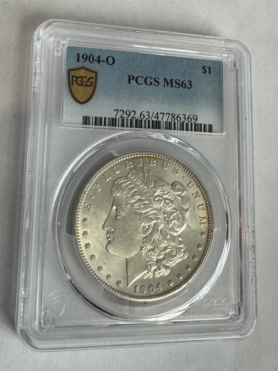 MS 63 Graded 1904 Year Morgan US Dollars (1878-1921) for sale | eBay