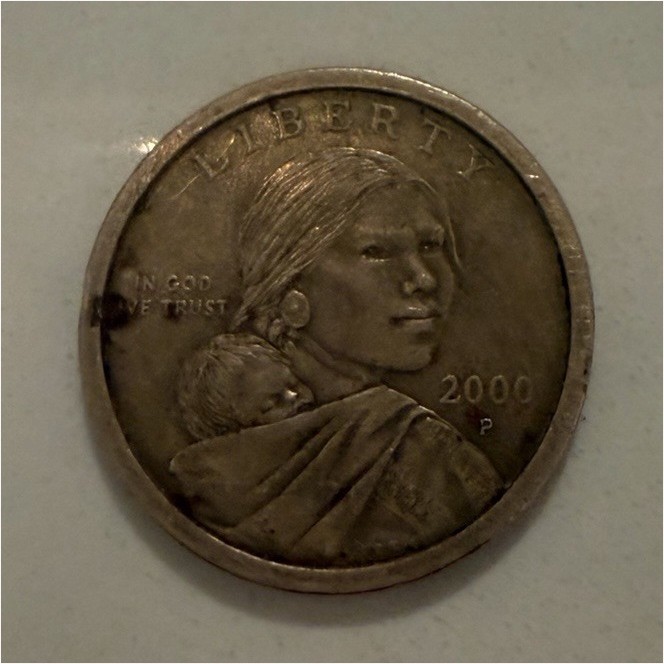 Sacagawea Native American $1 Coin 2000-P Philadelphia Business Strike KM#318