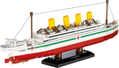 #ad #ad COBI Historical H.M.H.S. Britannic Steam Ship Building Block Model Set # 1681 $64.99