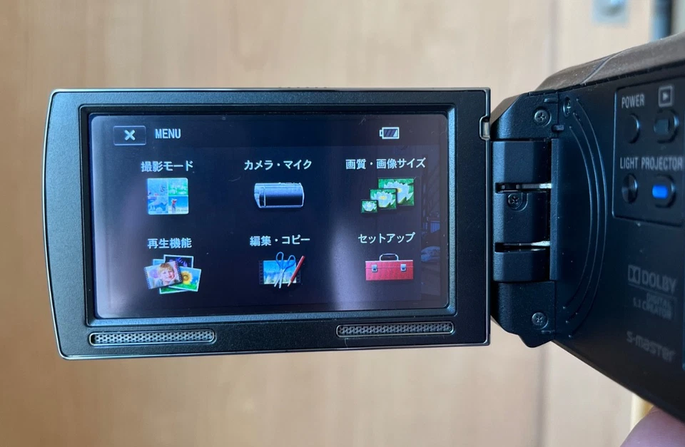 [ MINT ] SONY HDR-PJ590V HD Handycam Black Projector Function 20.4MP From JAPAN - Image 2 of 4