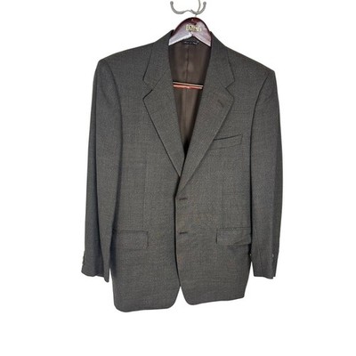 Canali Blazer   Charcoal/Brown Birdseye, Super 120s Wool
