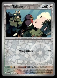 Taillow 156/182 Reverse Holo Destined Rivals