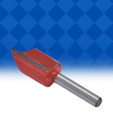 Straight Bit Extended 2 Flute Alloy Steel Trimming Slotting CNC Woodworking Tool