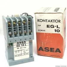 24VDC EG-10L SK4121112 CONTACTOR INDUSTRIAL ASEA