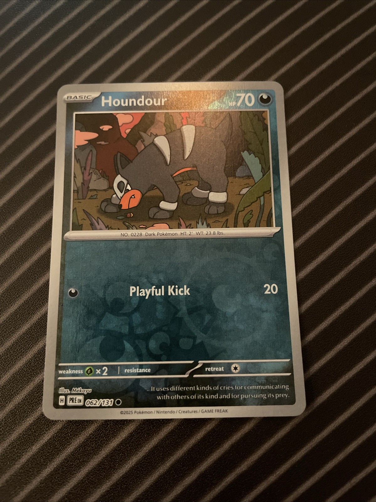 Houndour 062/131 Reverse Holo - Near Mint - Prismatic Evolutions
