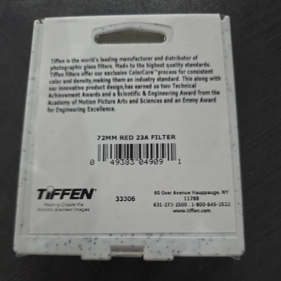 Tiffen 72mm Red 23A Filter 72R23A - Image 4 of 4