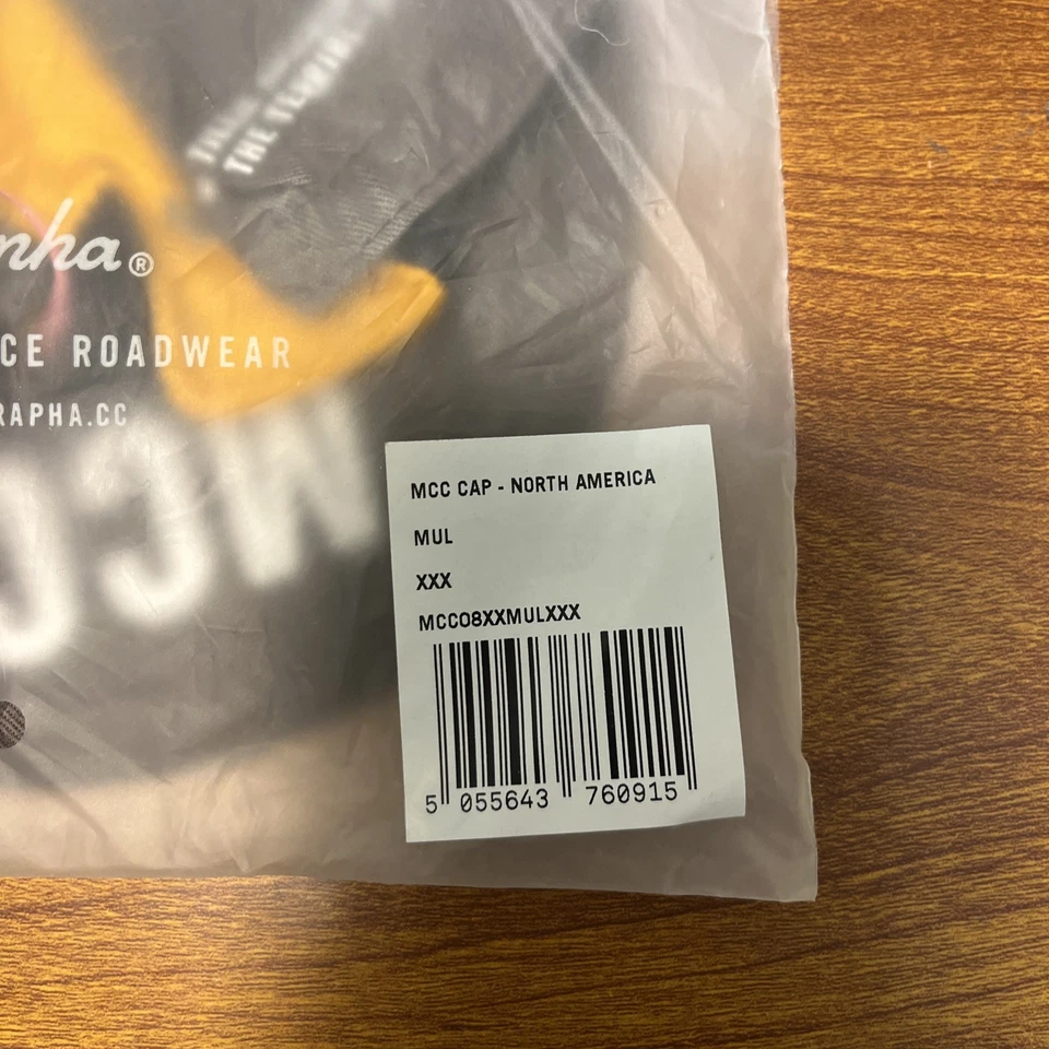 NWT Rapha Cycling Cap Cycle Club MCC North America Cotton Hat Bike Racing Sealed - Image 3 of 3