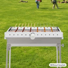 Automatic Rotating Grill Rack Electric Skewer Turning Shelf Auto Barbecue Turner