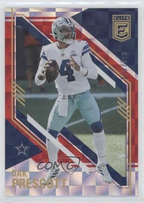 2021 Panini Donruss Elite Red 275/399 Dak Prescott #68 5w7