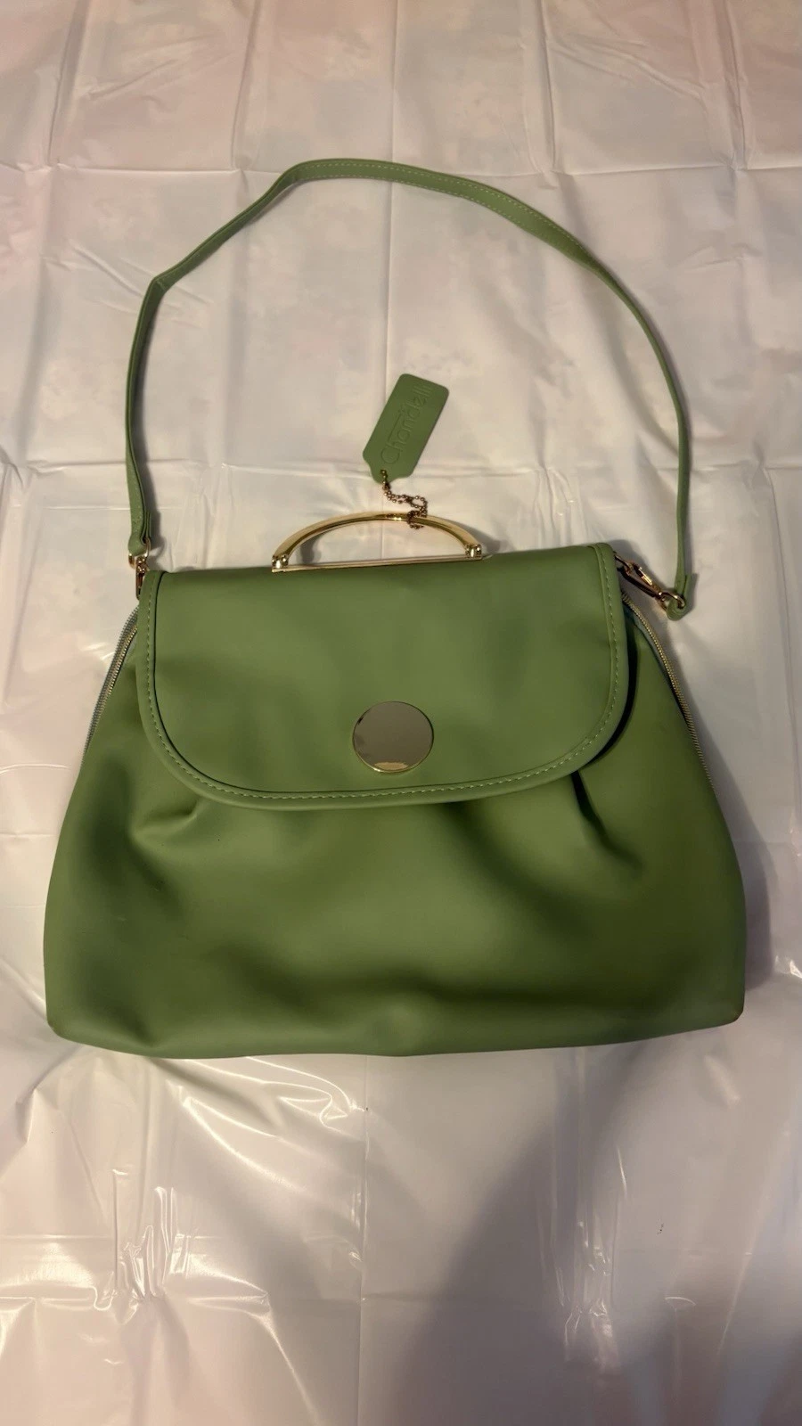 Chandelli Hanging Travel Makeup Organizer Bag Sage Green