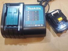 MAKITA 18V LXT  Li-ion ,Ni-MH Battery Charger DC18SD & Battery BDL1815 ,Combo