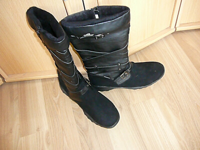 LICO Stiefel Schwarz NEU Gr.39 Comfort Tex