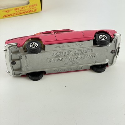 Vintage Boxed Corgi Toys Whizzwheels 274 Bentley T Series Pink 