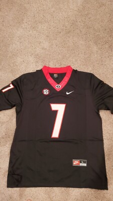 D'Andre Swift #7 Georgia Bulldogs Rose Bowl Jersey M!!