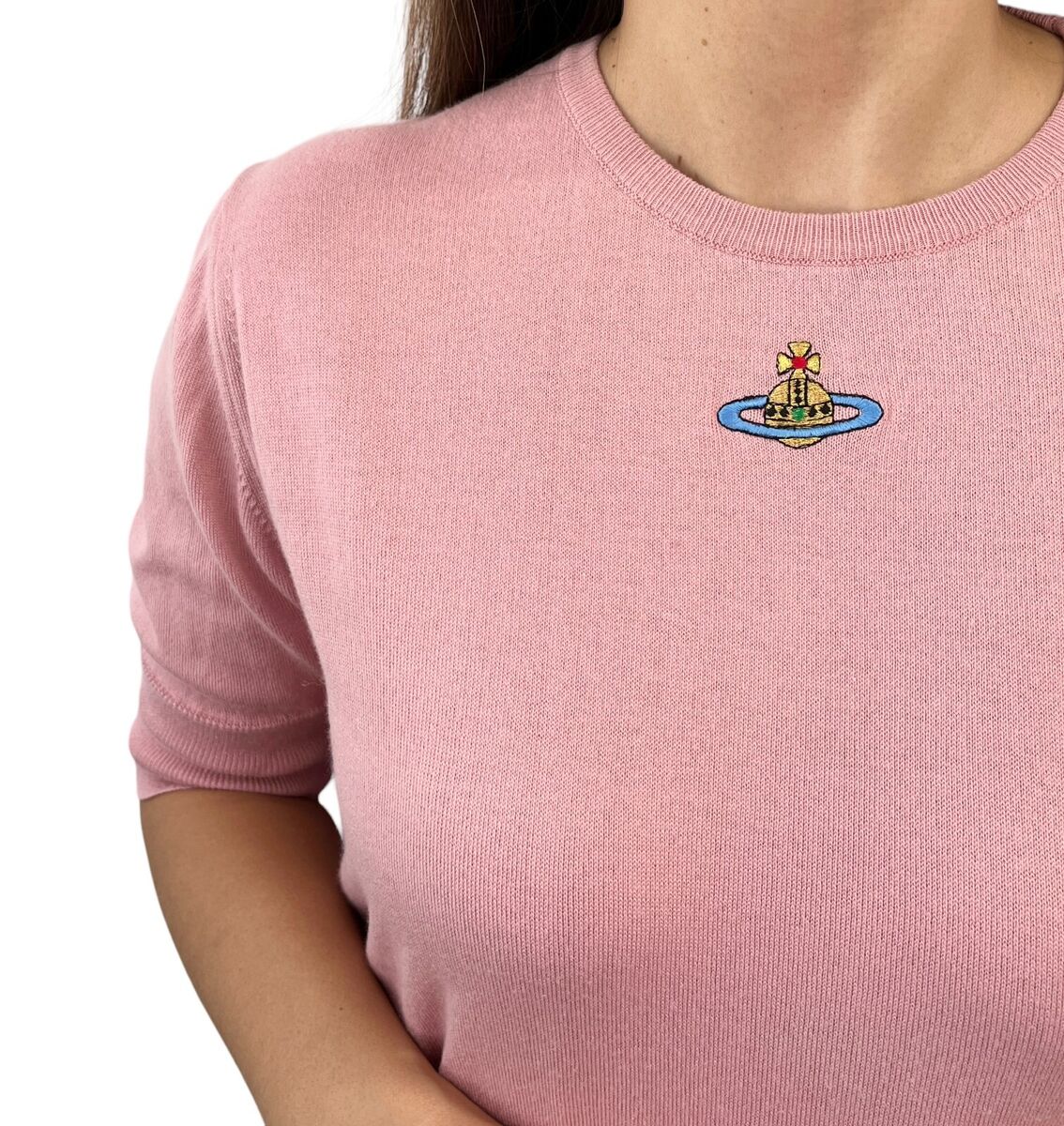 Vivienne Westwood Vintage Orb Logo Knit Sweater Top #M Vivienne Westwood Vintage Orb Logo Knit Sweater Top #M
